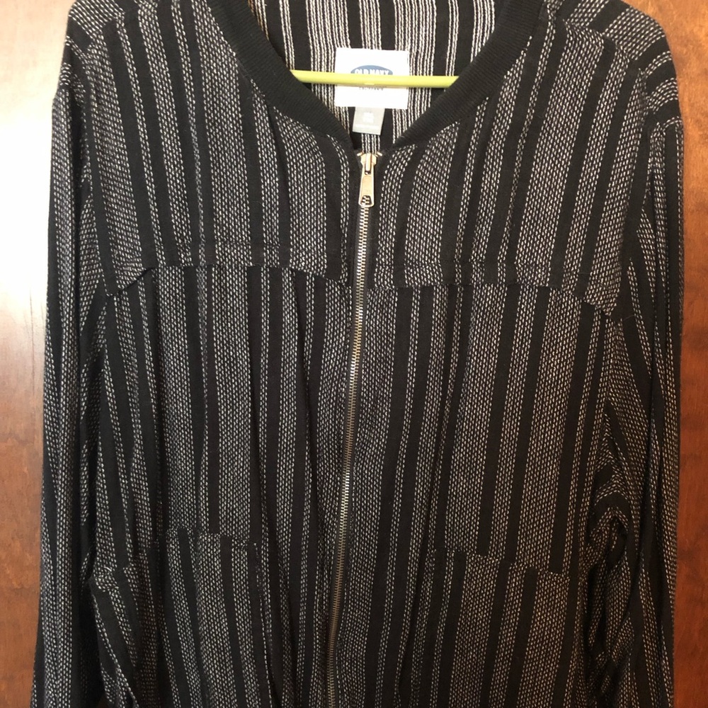Black and White Patterned Old Navy Jacket